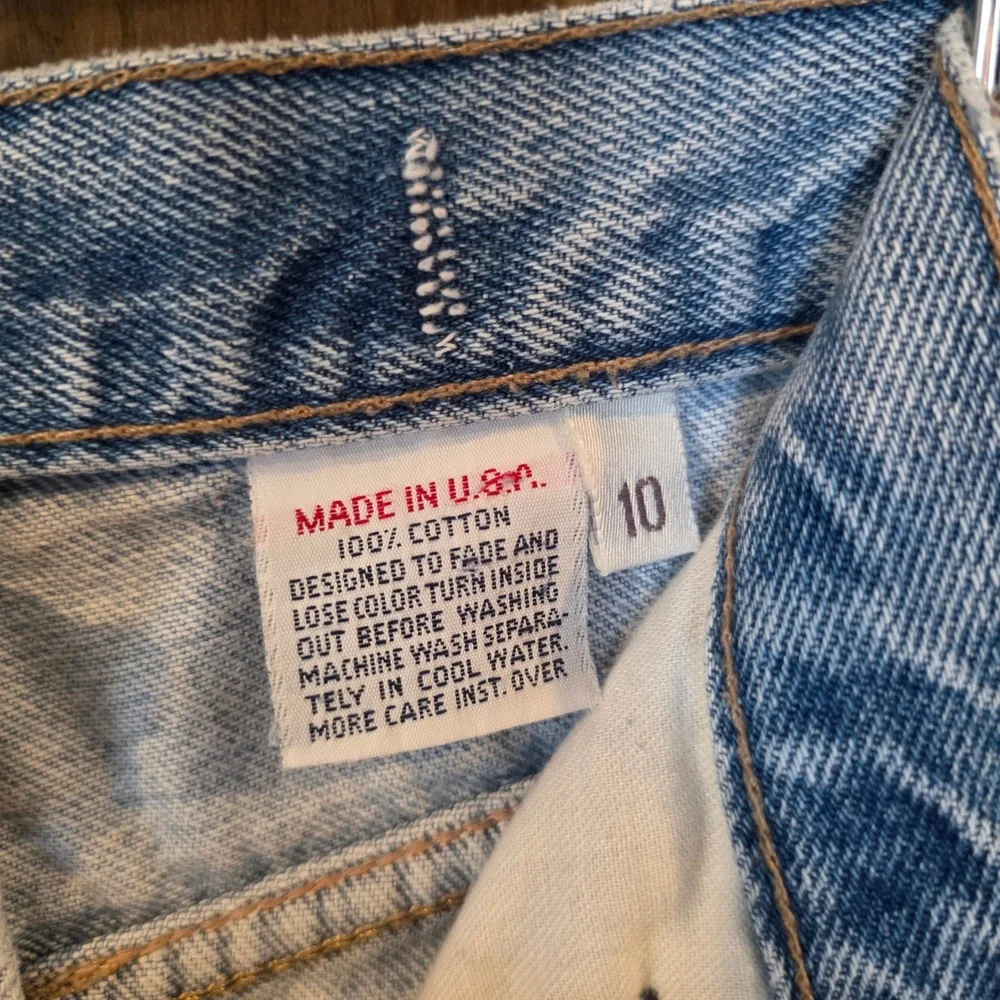 Calvin‎ Klein Jeans Women 10 Light Blue Excellent Vintage High Waist Mom Tapered